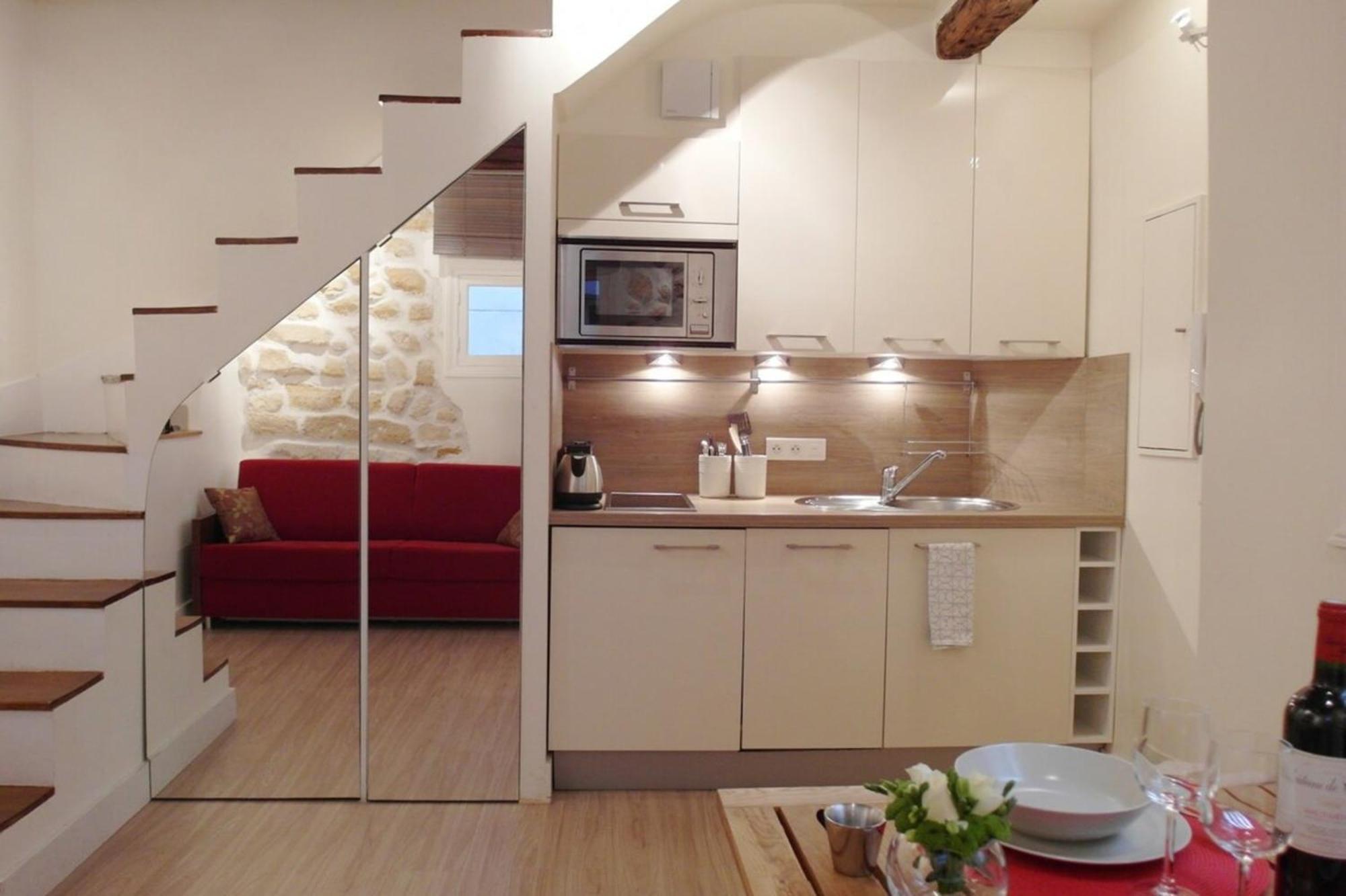 Louvre Parisian Duplex Lejlighed Eksteriør billede