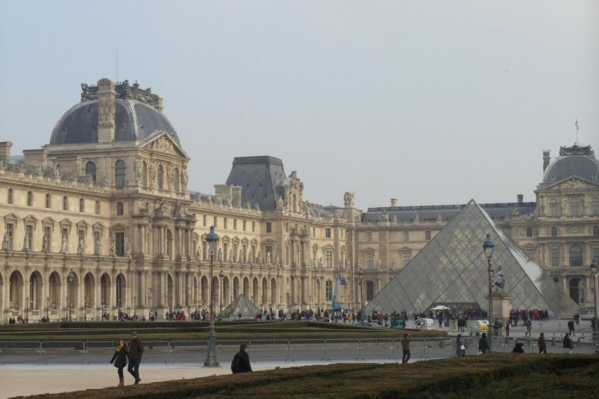 Louvre Parisian Duplex Lejlighed Eksteriør billede