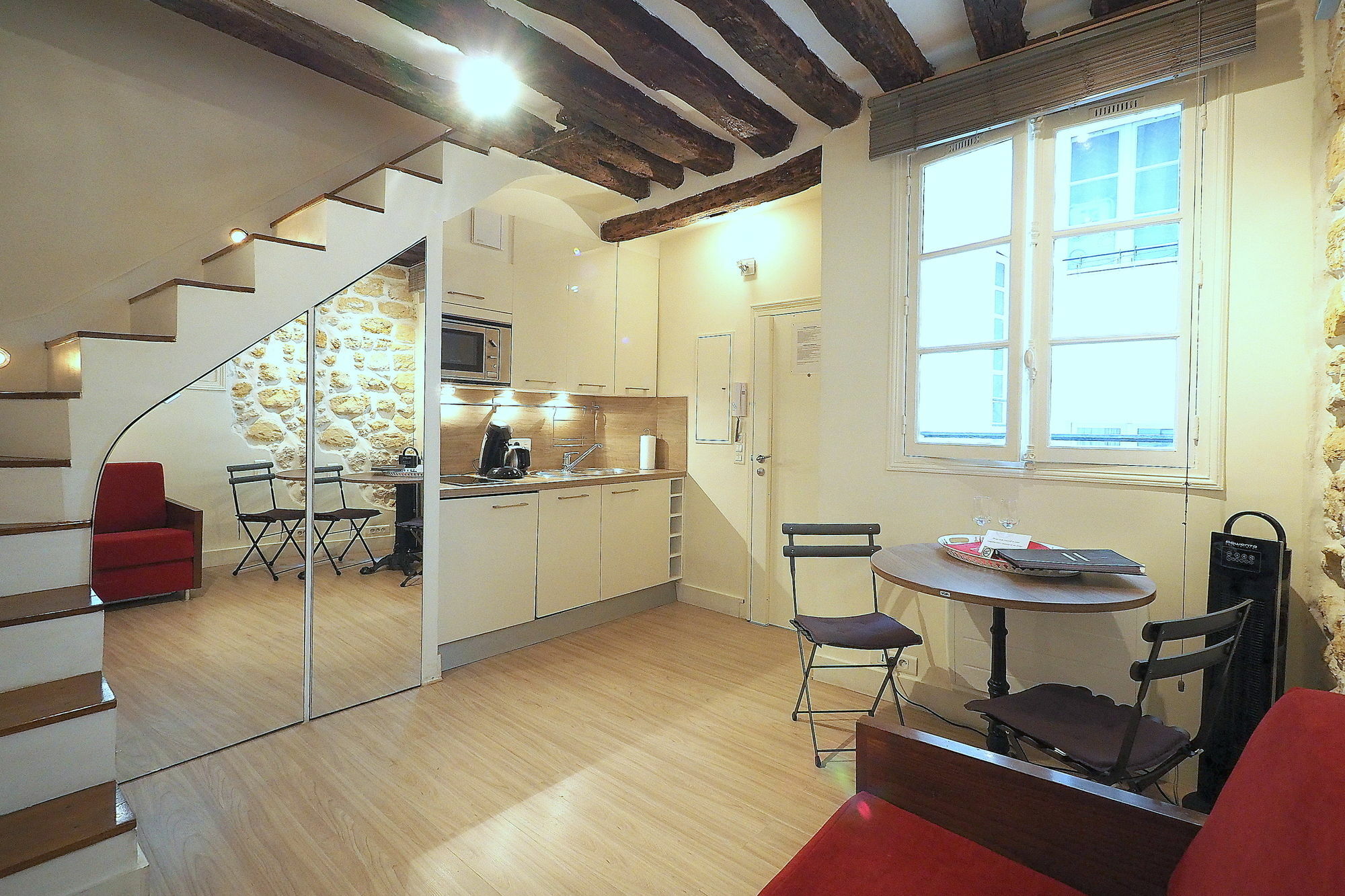 Louvre Parisian Duplex Lejlighed Eksteriør billede