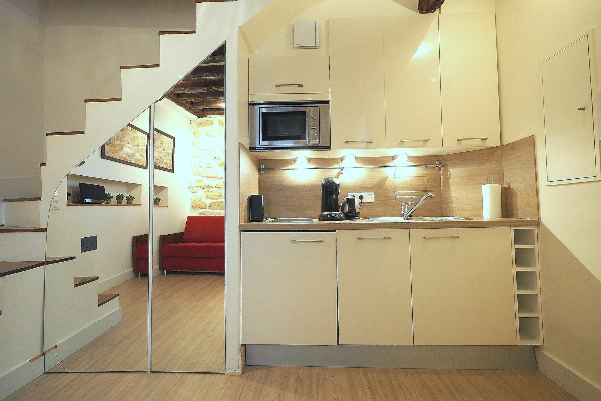 Louvre Parisian Duplex Lejlighed Eksteriør billede